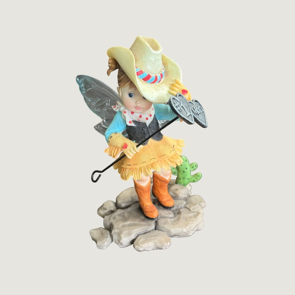 Enesco My Little Kitchen Fairies Cowgirl #1 Mother's Day Fairie 4017378 Santiago